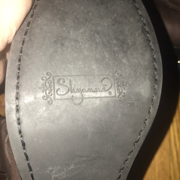 Shyanne leather brown western boots size 10 - Picture 5 of 7